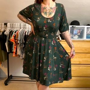 Torrid Floral Skater Dress